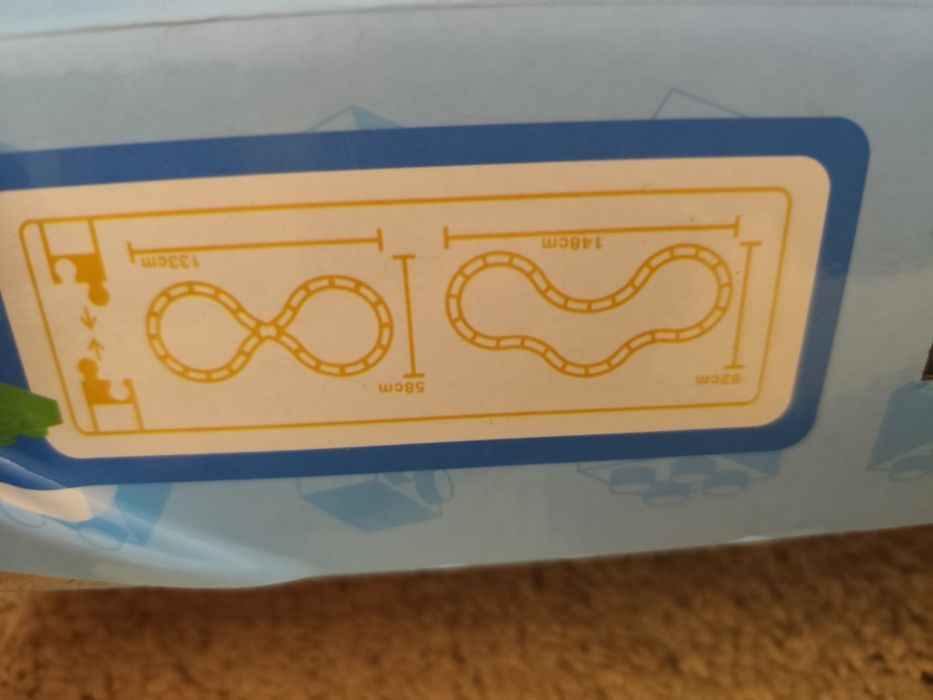 Залізна дорога конструктор дитячий