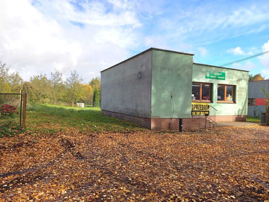 Budynek z działką 700m2- Rybokarty gm. Gryfice,20km do morza/sklep,dom