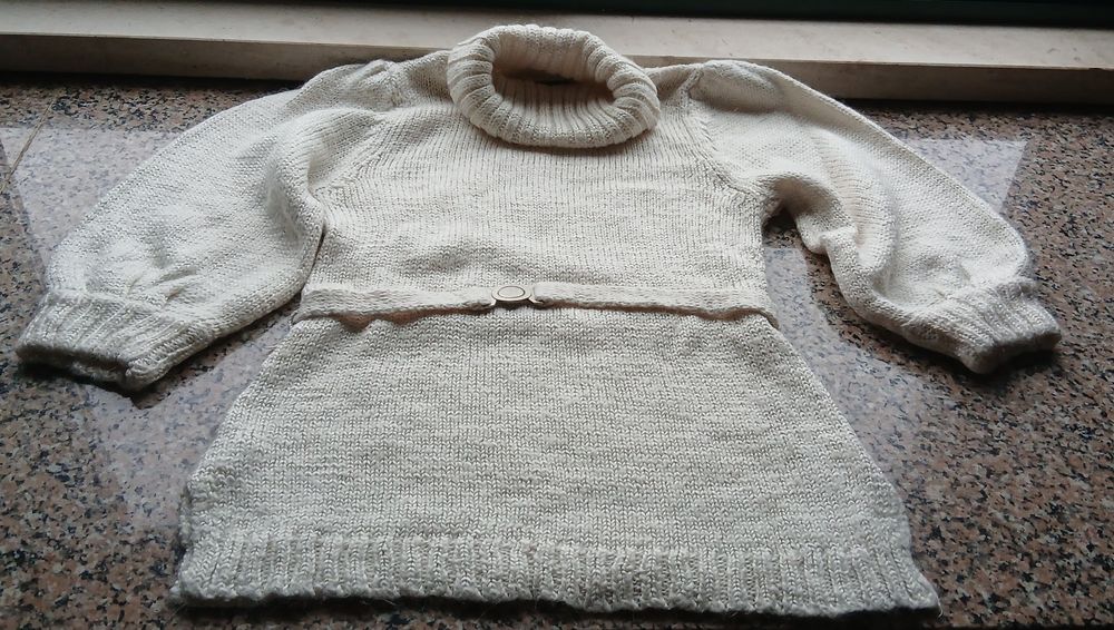 Camisola senhora com gola alta