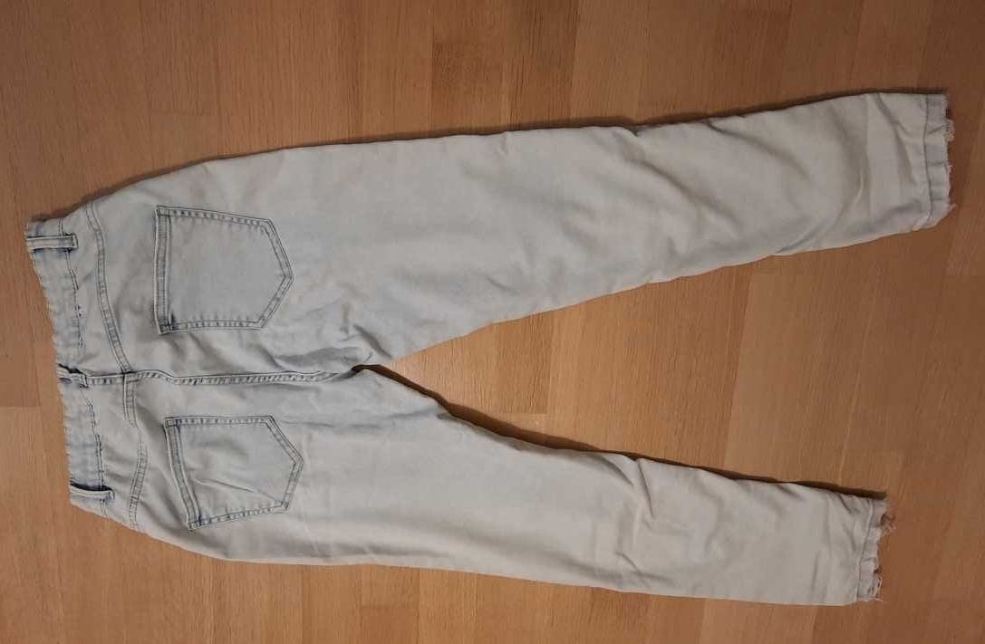 Cienkie spodnie dżinsowe jeans 158 Reporter Young dla dziewczynki