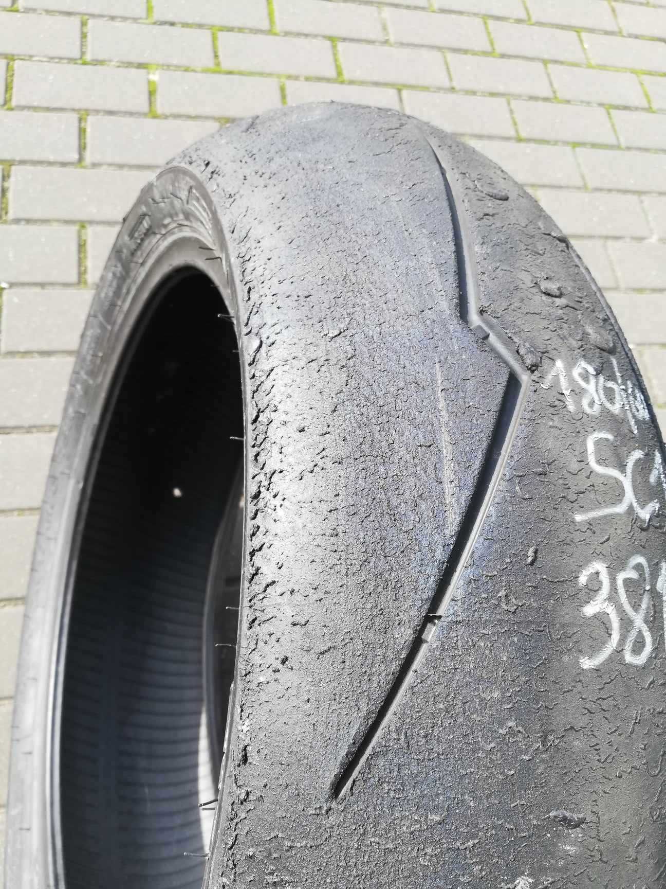 Opona SUPERCORSA 180/60-17 SC1 / D213, slick, Superbike KR