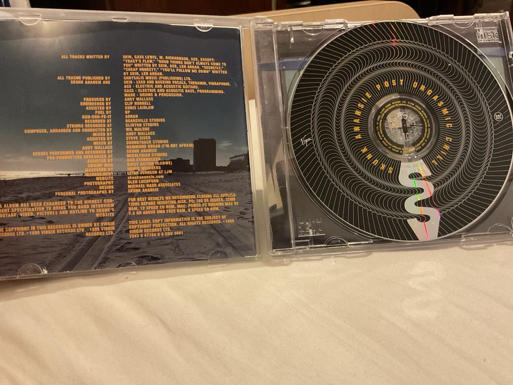 Skunk Anansie Post Orgasmic Chill CD