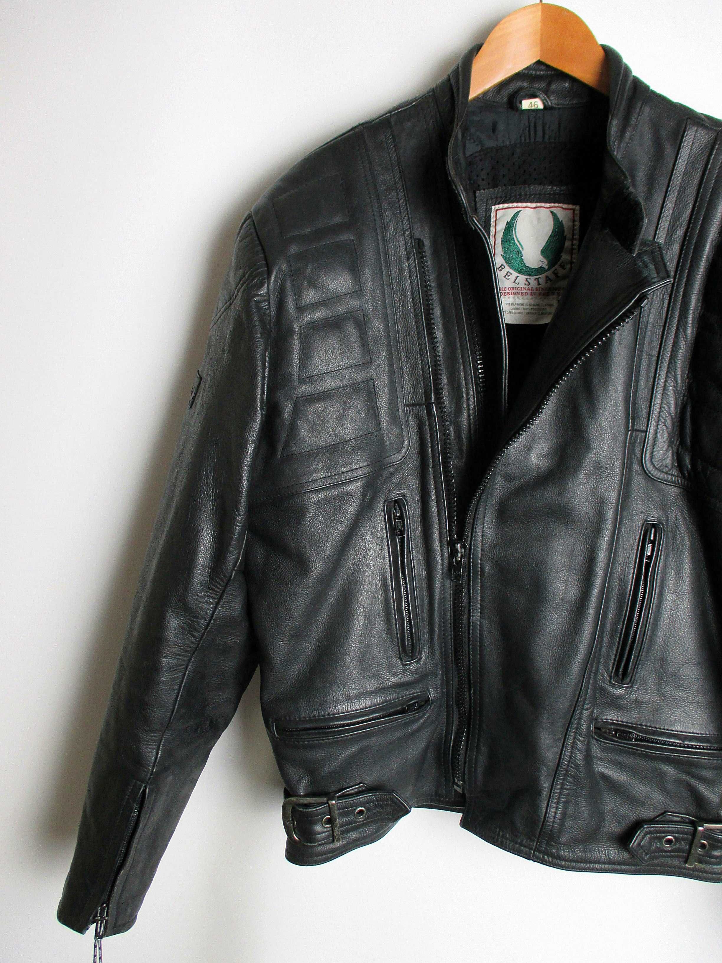 Куртка BELSTAFF 80s (Байкерская мото)Vintage Leather Biker Jacket