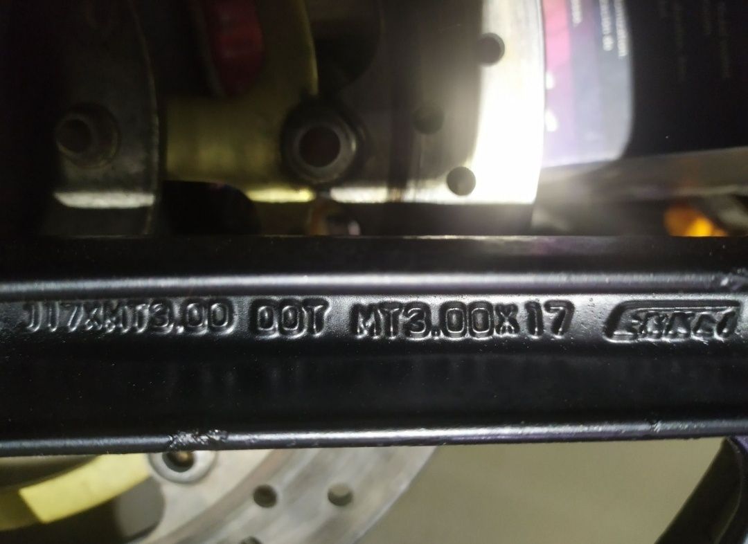 СРОЧНО Диски 17", колеса в сборе мото CBR 250/400 RR
