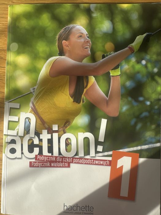 Książka do języka fracuskiego En action! 1