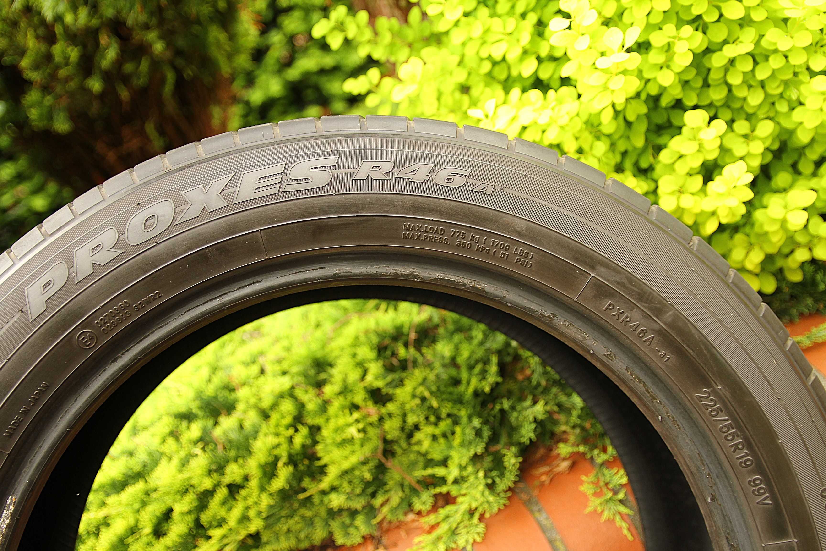 Opony Letnie TOYO PROXES R46A_225/55/19_DOT5020_7mm