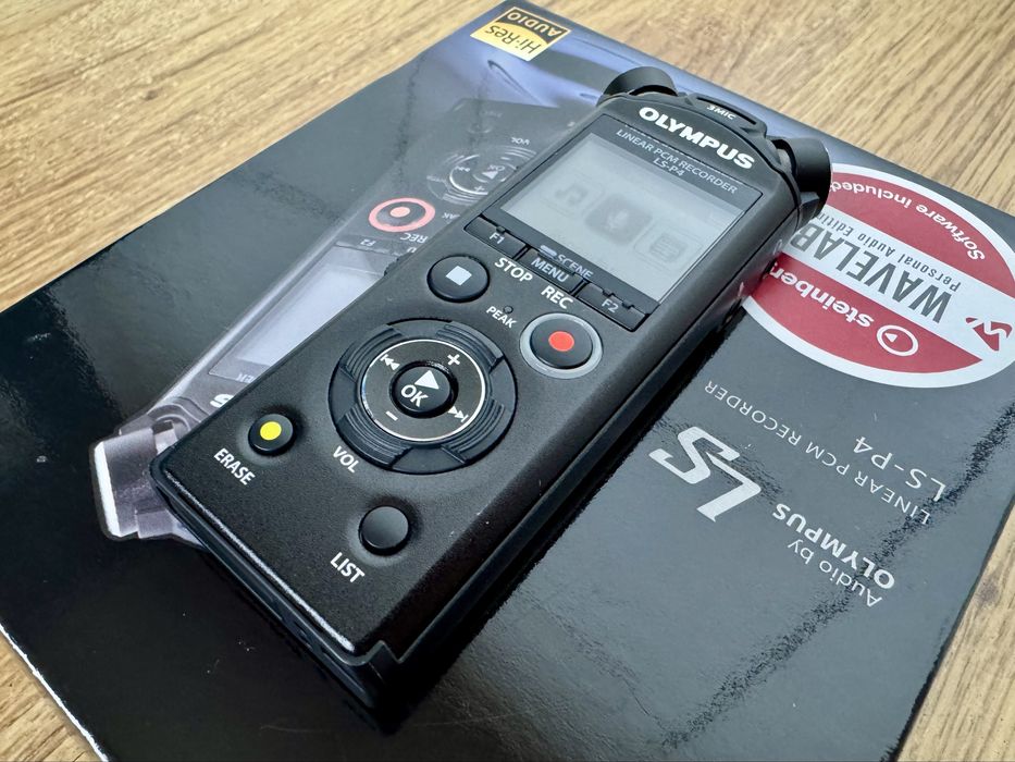 Olympus LS-P4 (OM System) Rejestrator / Dyktafon