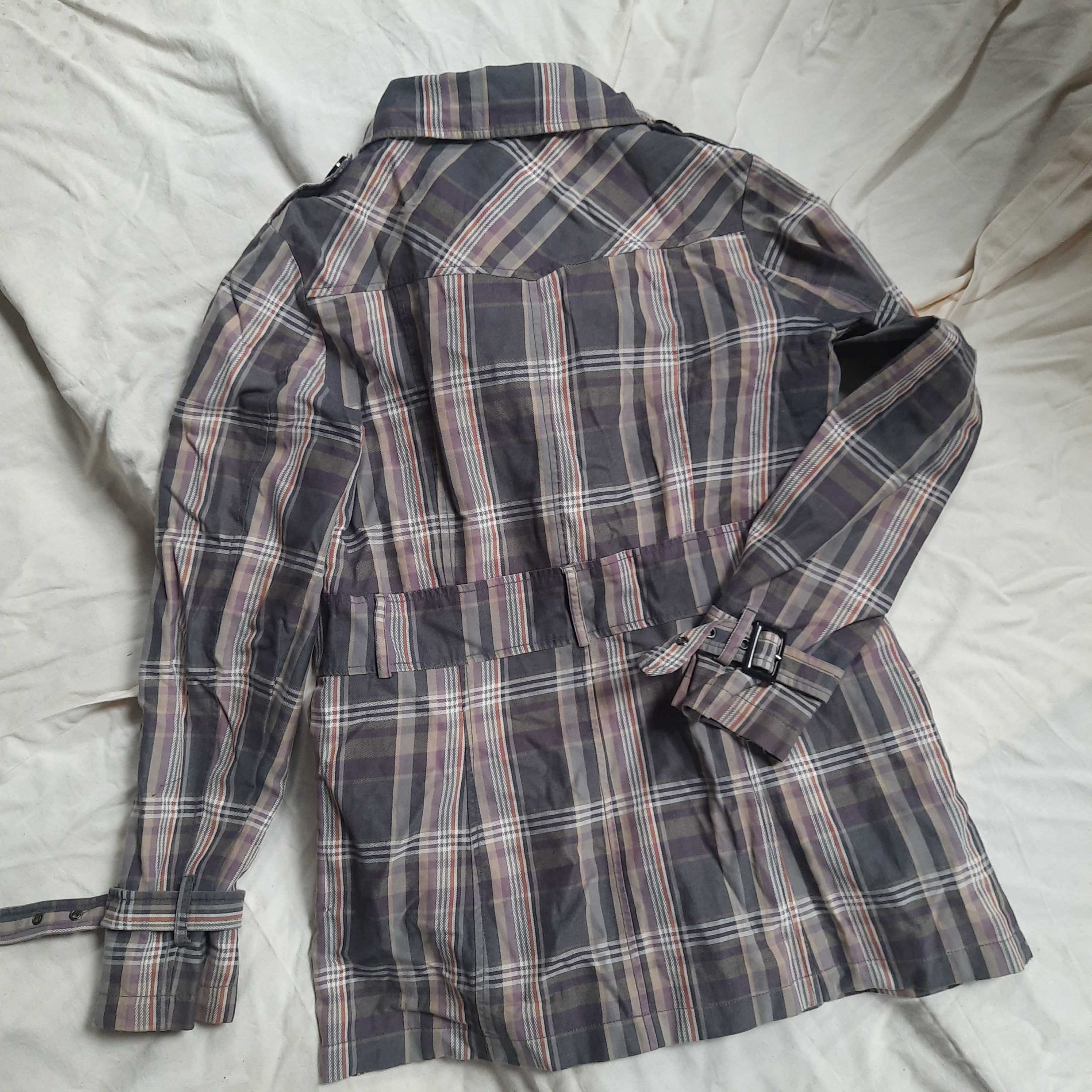 Zara kurtka damska krata L 40 42