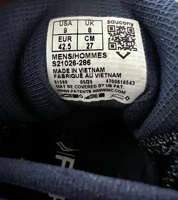 Кросівки Saucony Hurricane 25 преміум комфорт та максимальна підтримка