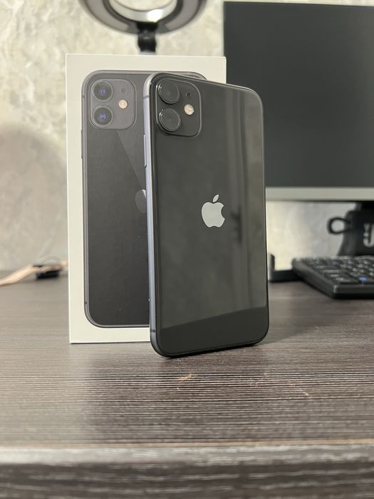 iPhone 11 128Gb • Идеал • Полный комплект • АКБ 81% • Айфон