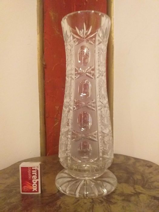 kryształ z mojej kolekcji 32 cm wysoki ,śliczny