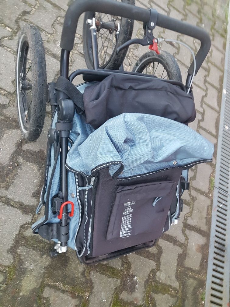 Wózek biegowy  spacerowy TFK Joggster  duże koła do biegania