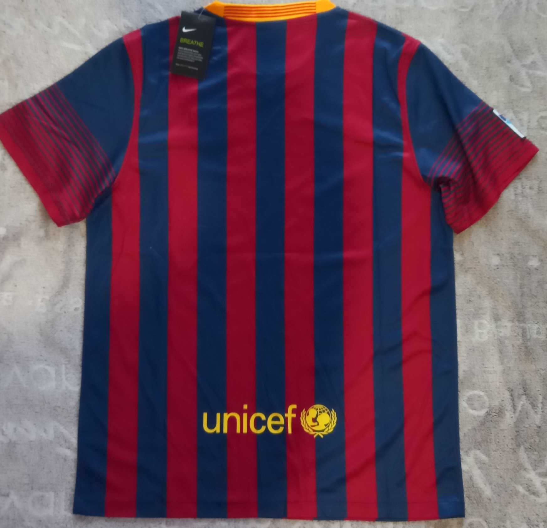 Nowa koszulka FC Barcelona, model retro, 20013/14