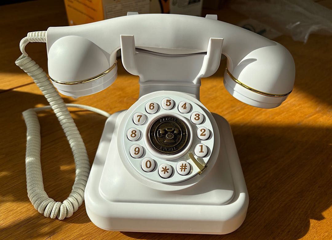 Telefon życzeń audio księga gości vintage