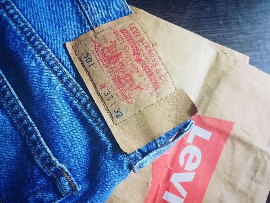 Мужские джинсы штаны Levis Левайс Levi's 501 W 33 L 32