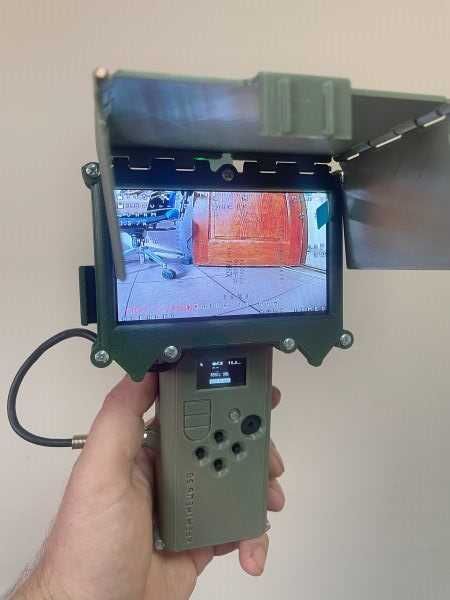 Детектор відеосигналу fpv дронів Кремінець 58 у комплекті з монітором