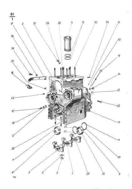 Zetor 2011, 3011, 4011 katalog części