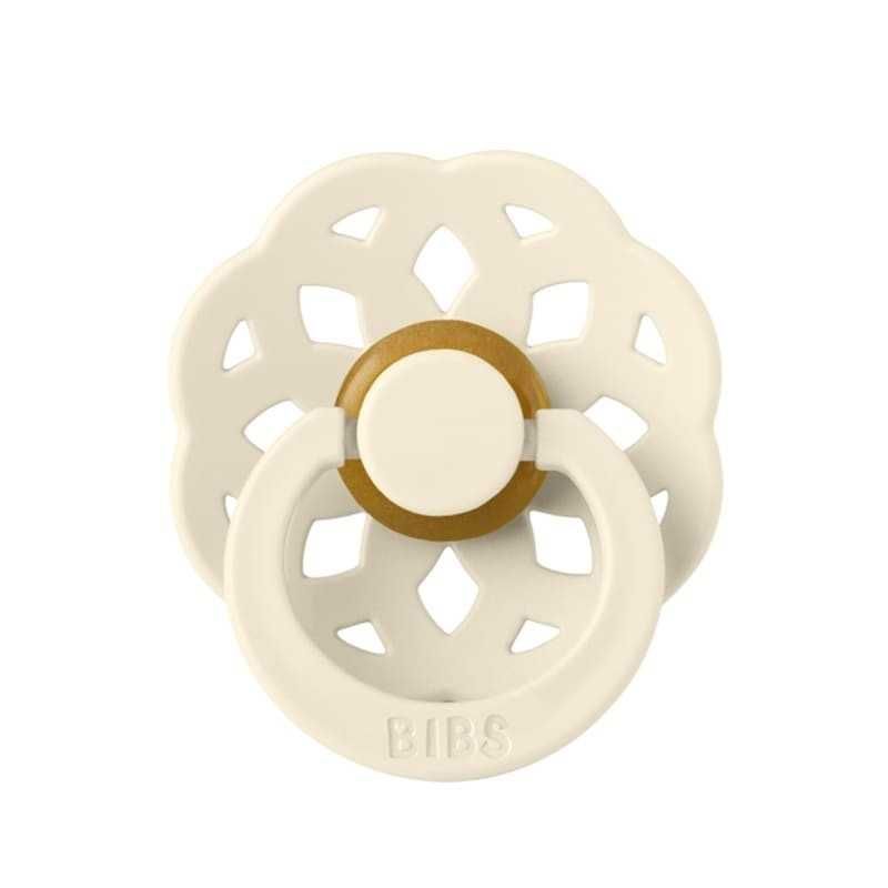 Smoczek kauczukowy BIBS BOHEME Ivory 0-6 miesięcy