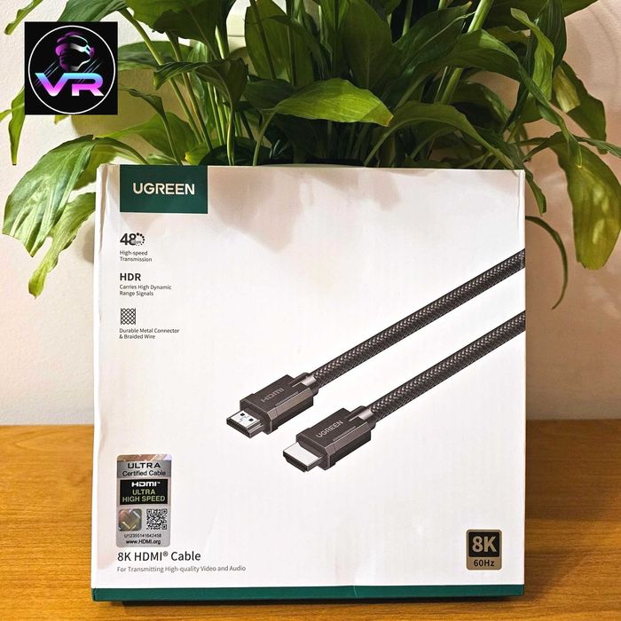 ‼️ Кабель HDMI 2.1 UGREEN Metal Premium 2м (4K 120Hz \ 8K 60Hz)