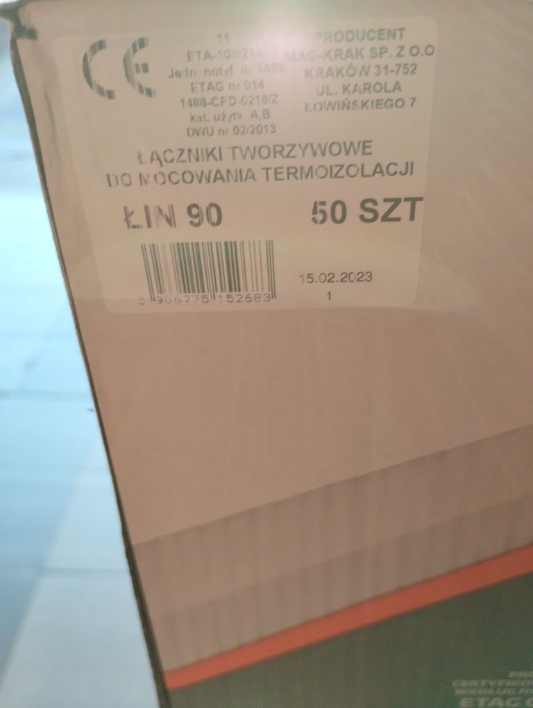 Łącznik fasadowy do mocowania MK, 100szt