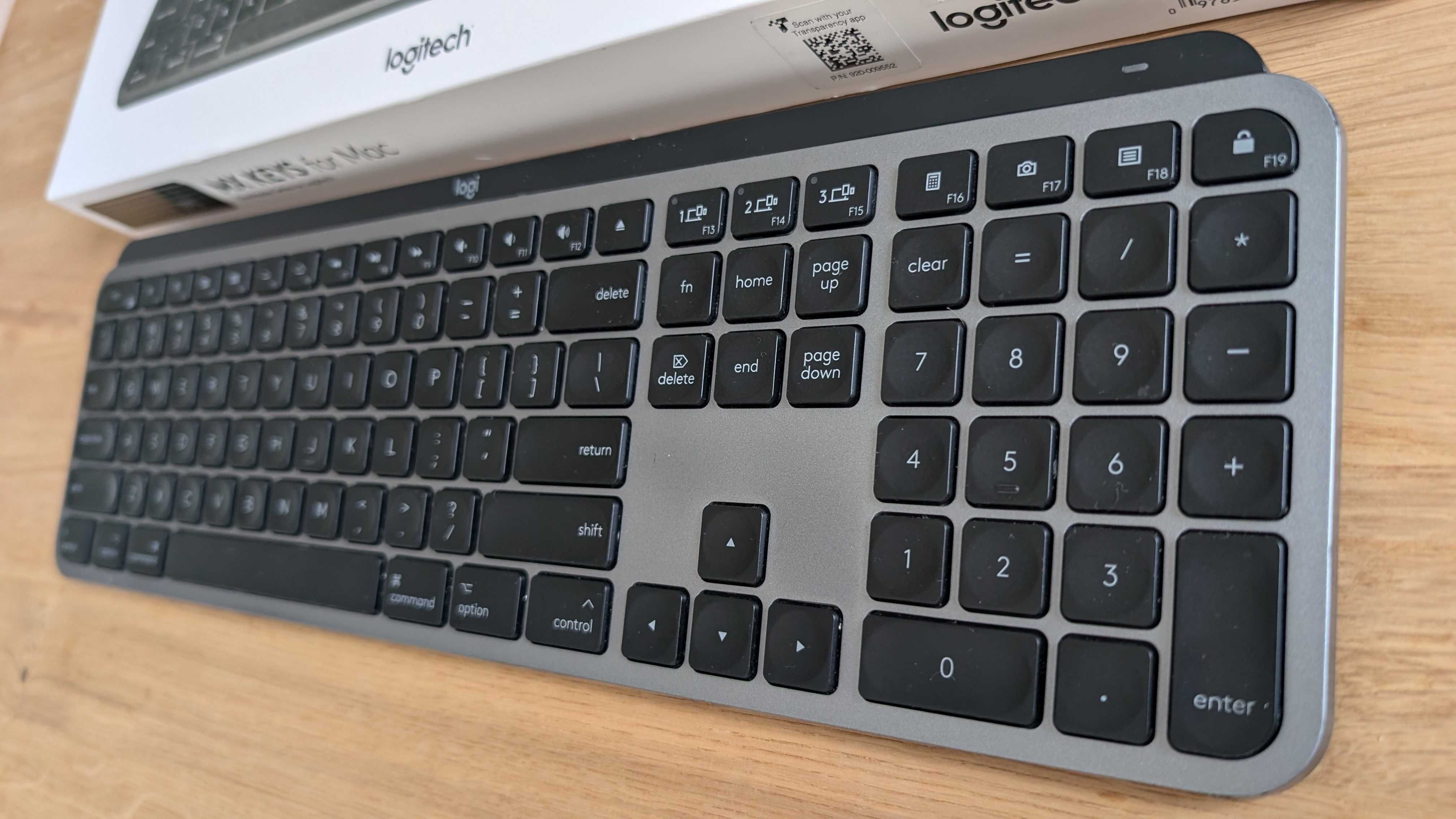 Logitech MX Keys For Mac układ ANSI długi enter US wersja