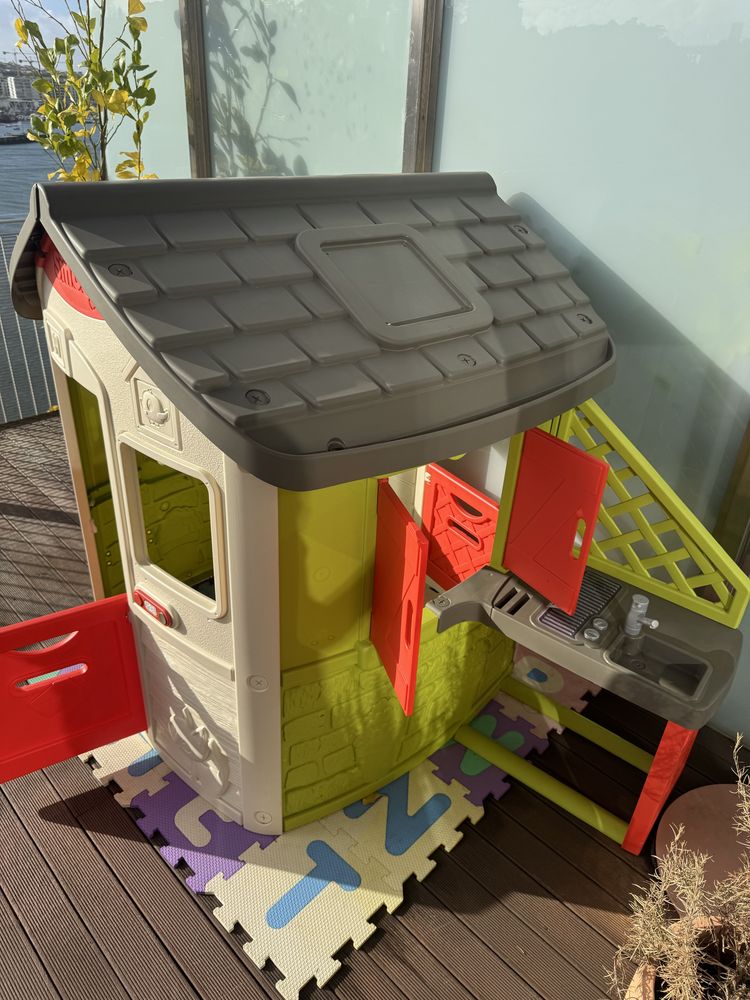 Casa de brinquedo Smoby com cozinha