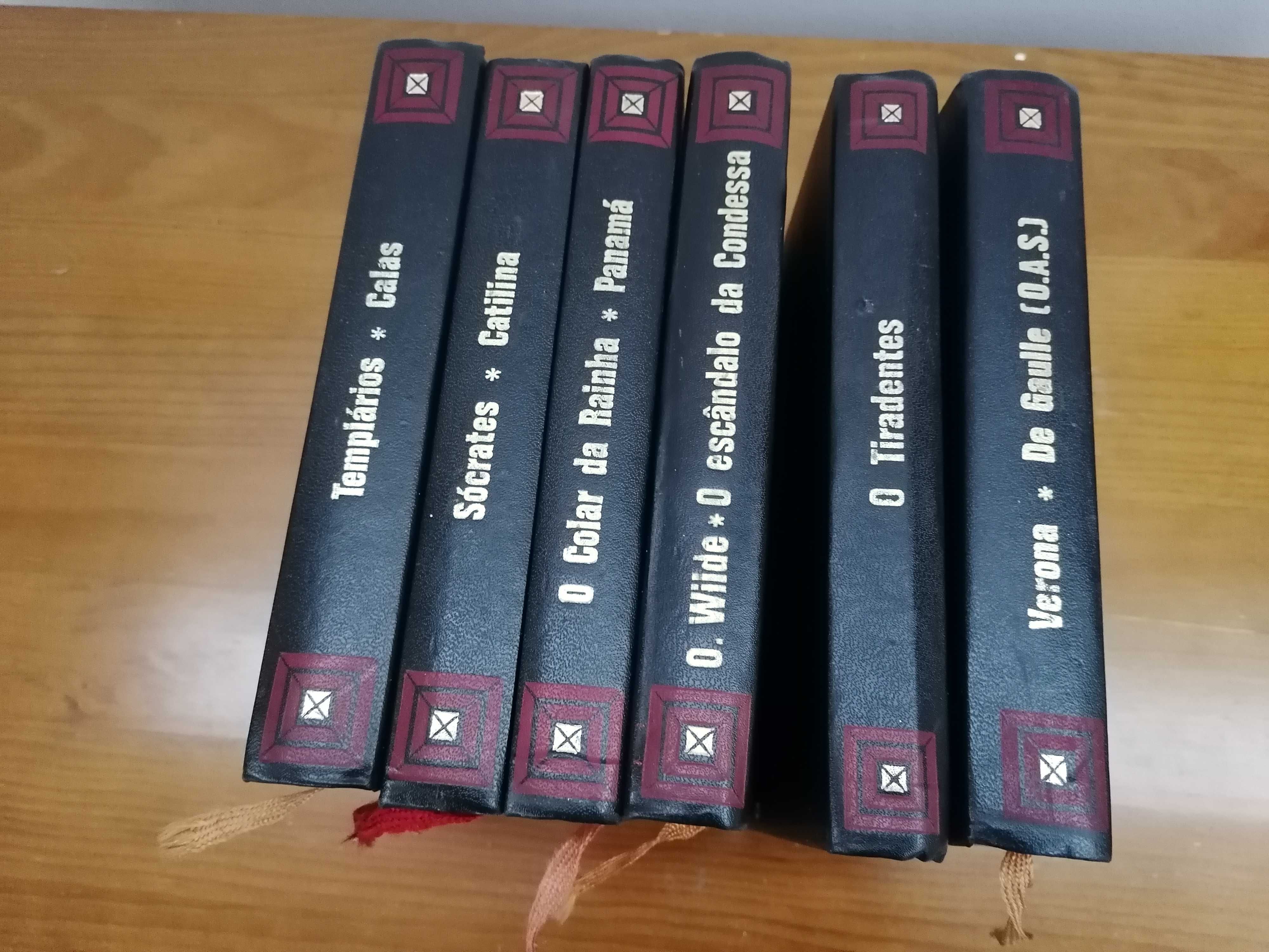 Coleção de livros sobre julgamentos famosos