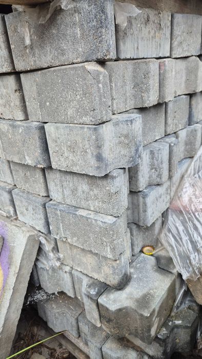 Kostka brukowa behaton szara 8cm