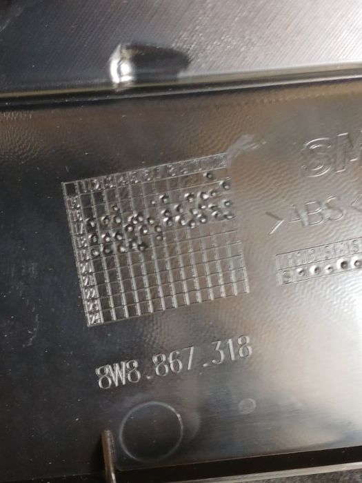 Карта двери Audi A5 2019 Задн. Прав.