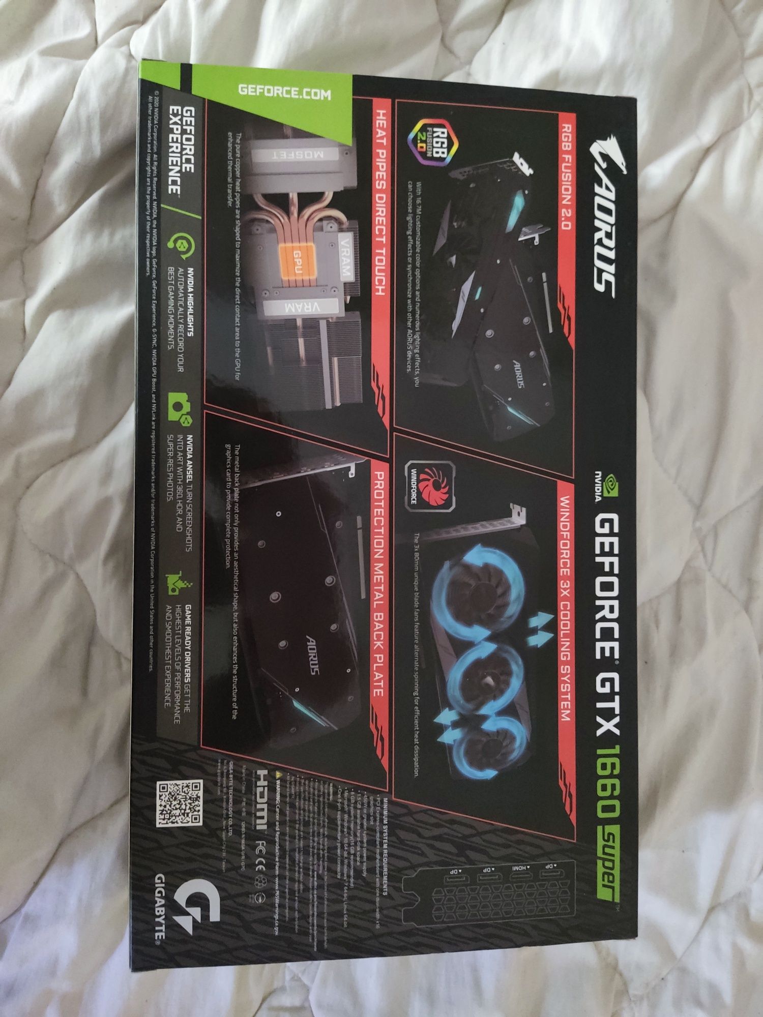 Видеокарта Gigabyte GTX 1660 Super 6Gb