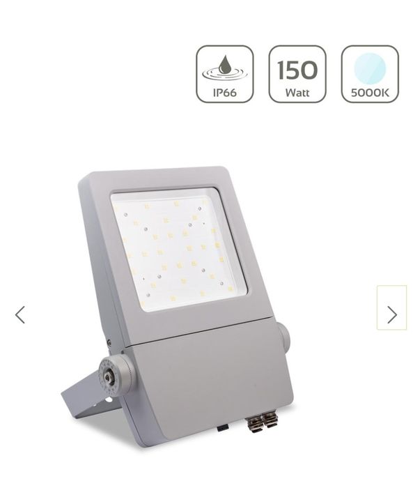 Reflektor LED 150W zimna biel IP66