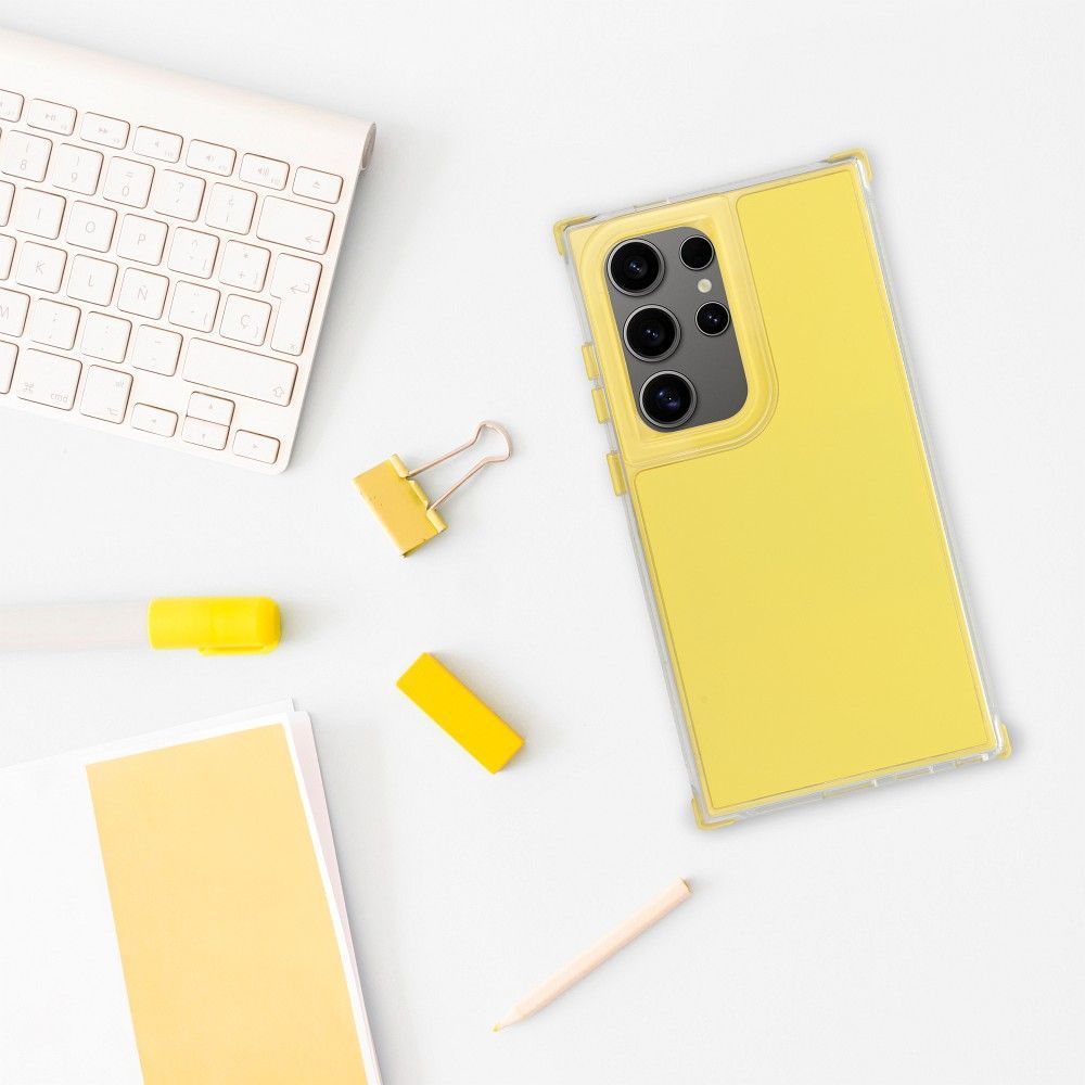 Futerał Matrix Do Xiaomi Redmi Note 14 Pro 4G Żółty