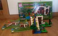 LEGO Minecraft 21134 Baza pod wodospadem 100% kompletny