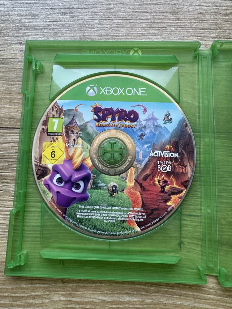 Gra Spyro Trilogy PL 3 części 3w1 Polska Dubbing Xbox One S X Series X