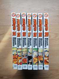 Naruto - Mangas em inglês (7 números seguidos-14,15,16,17,18,19,20)