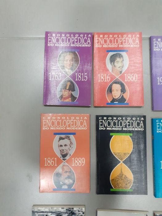 Livros : cronologia enciclopédica do mundo moderno