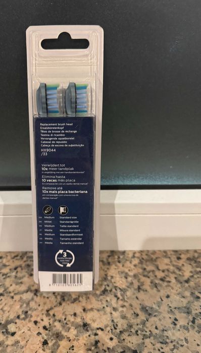 końcówki do szczoteczki philips sonicare A3 4szt czarne