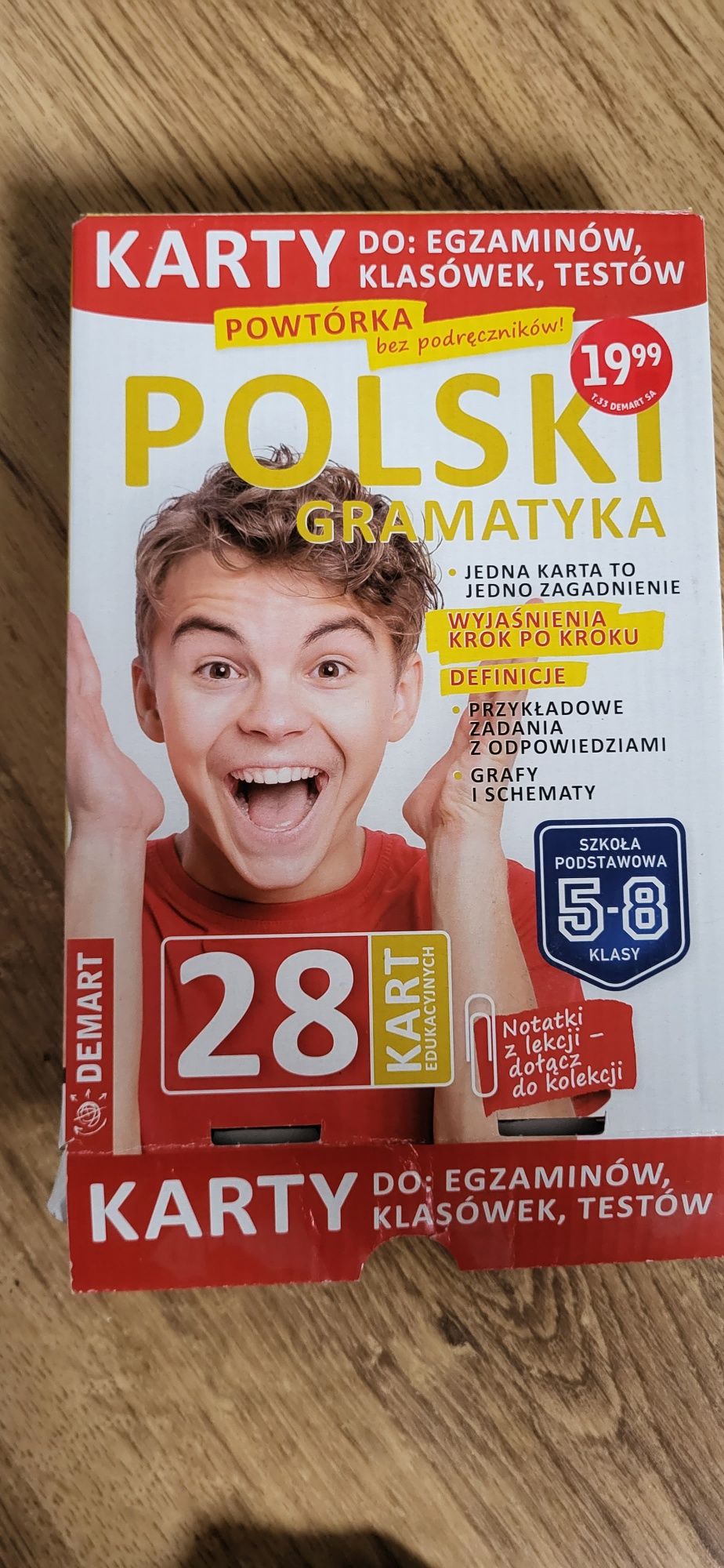 Karty do egzaminów język polski