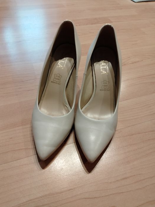 Buty na niskim obcasie