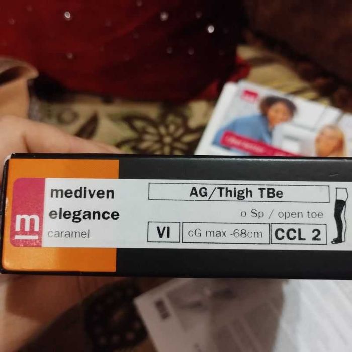 Компрессионные чулки Mediven Elegance 2 компрессия, 6 размер xl