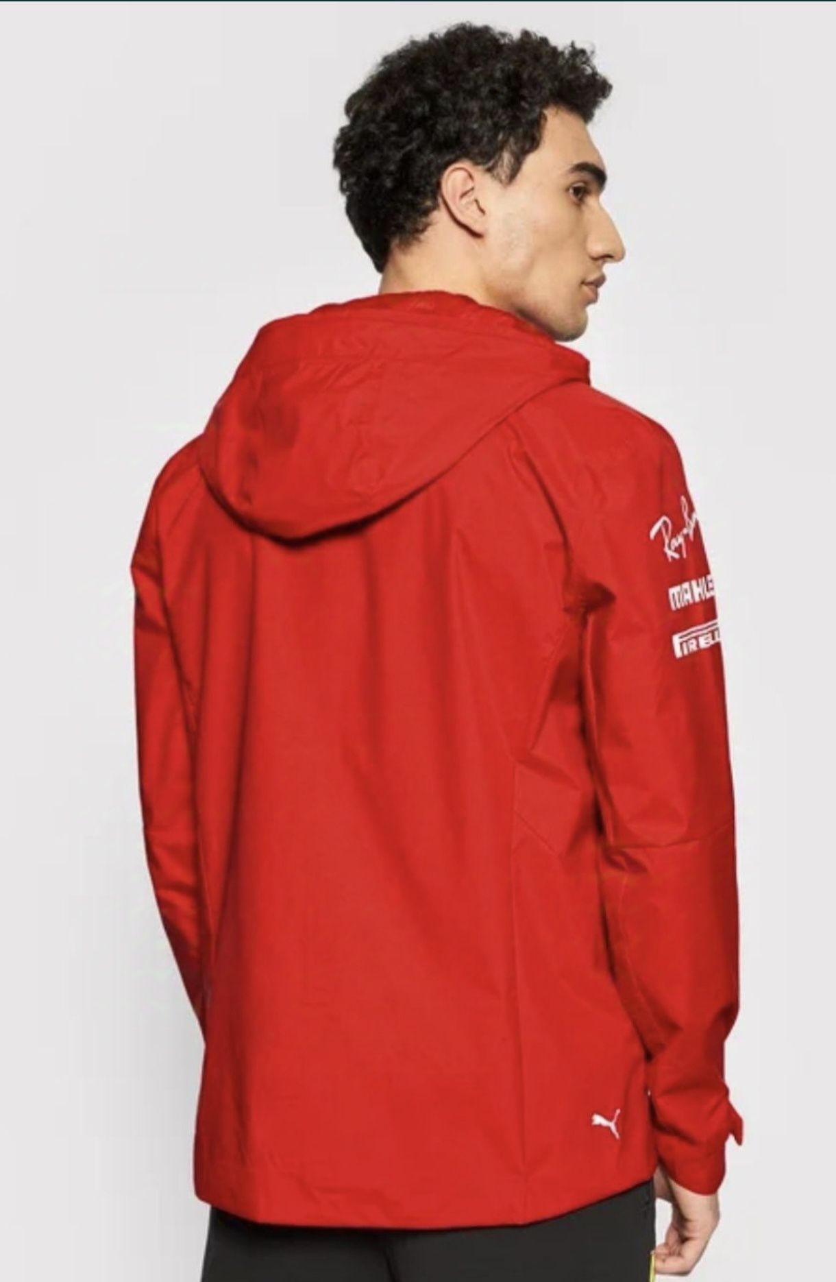 Kurtka Puma Ferrari Team Jacket rosso corsa.