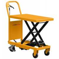 Wózek nożycowy platformowy stołowy podnośnikowy stół 82x50cm 150kg