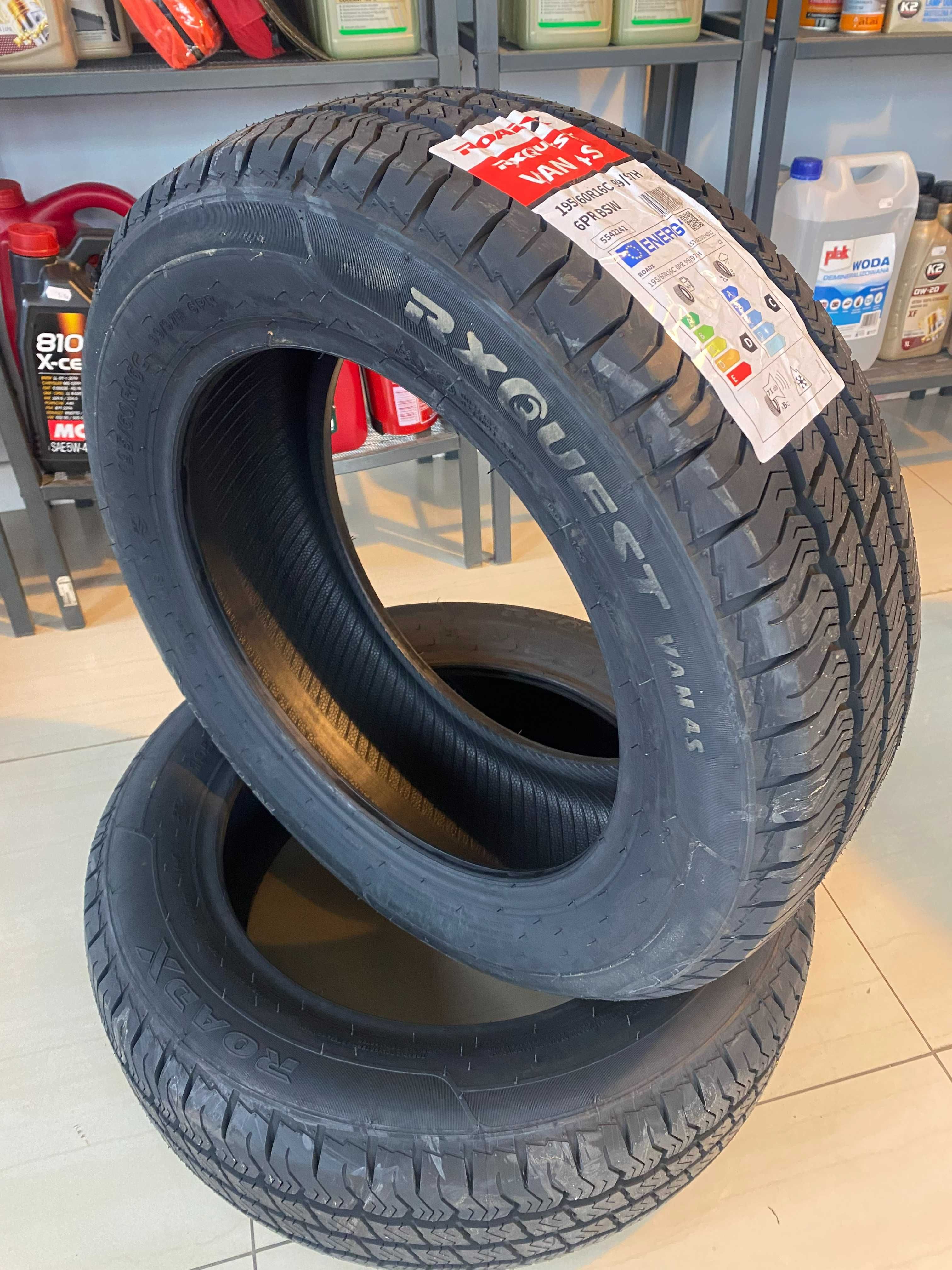 NOWE Opony opona wielosezonowe całoroczne ROADX 195/60R16C VAN 99/97H