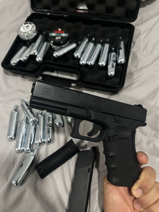 Glock co2 como nova,airsoft