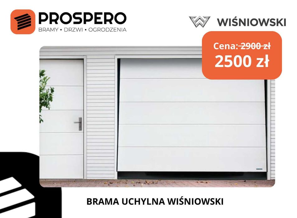 Brama uchylna WIŚNIOWSKI / Zebrzydowice, Pawłowice, Jastrzębie