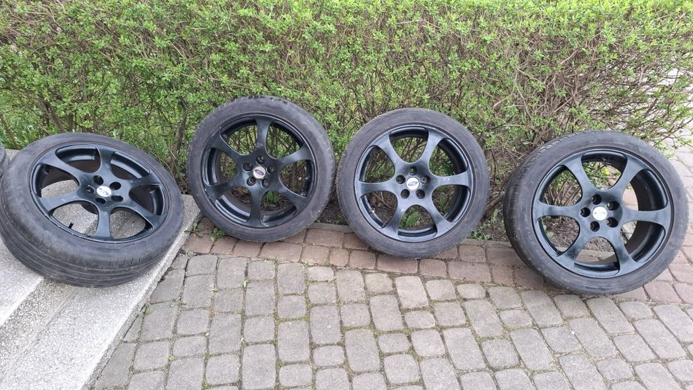 Felgi/Koła 215/45ZR17 5X108 Dunlop FORD/VOLVO/PEUGEOT msw OZ