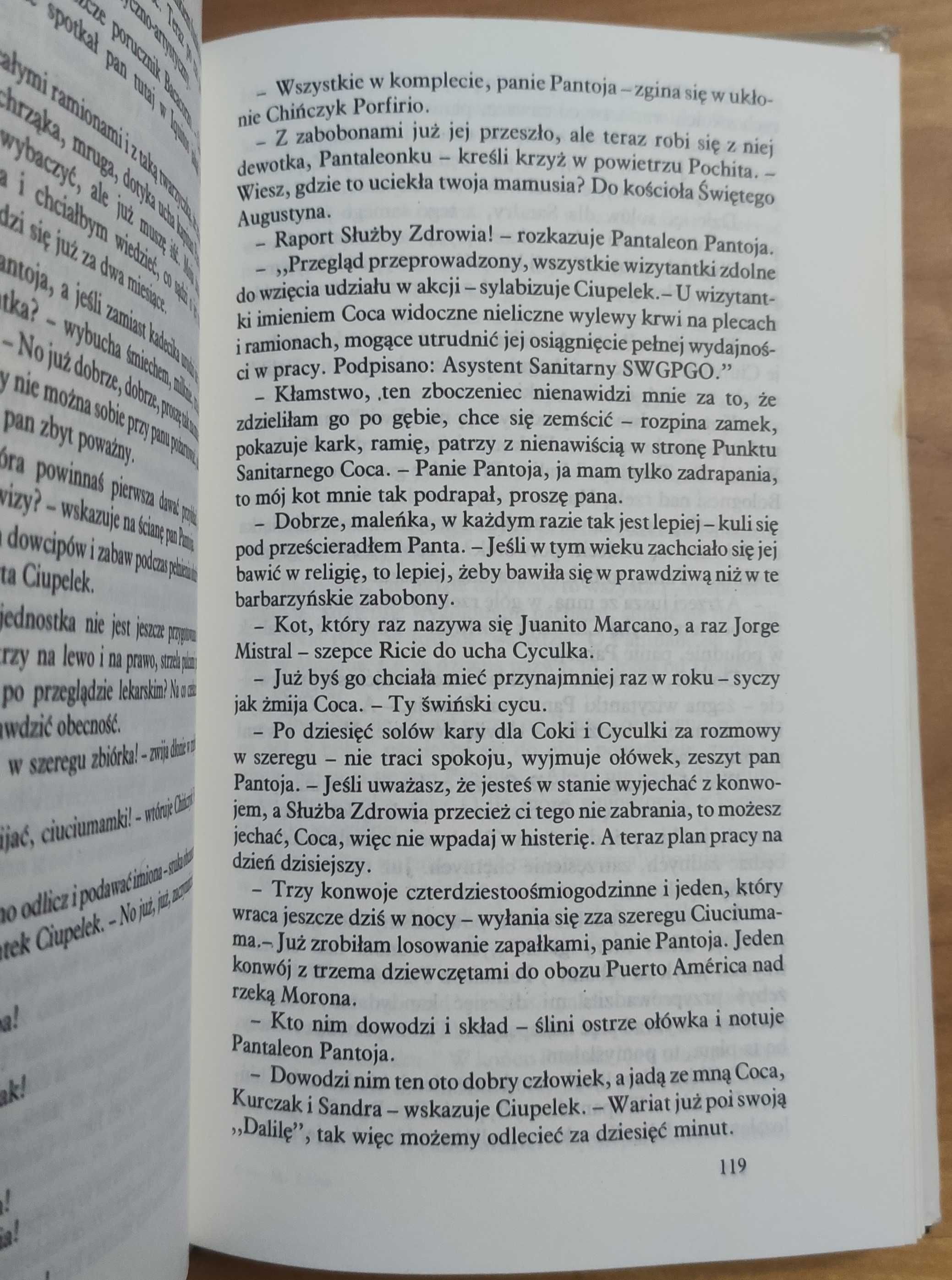 Pantaleon i wizytantki - M. V. Llosa