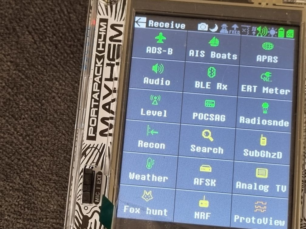 HackRF ONE Portapack H4M Mayhem 2024! (nowa wersja H2) + anteny!