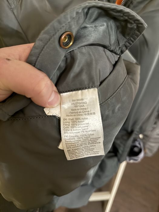 Двосторонній бомбер Alpha Industries MA 1 великий розмір