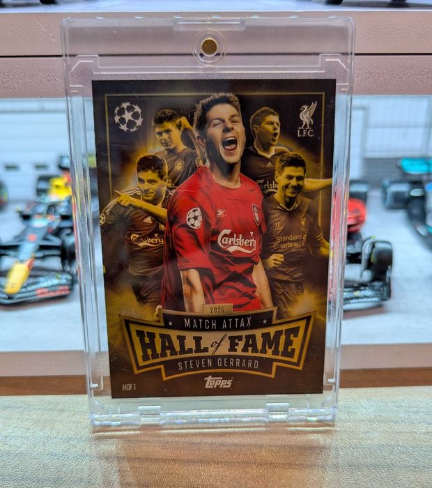 Steven Gerrard Hall of Fame HOF 1 Topps Match Attax 2025/26